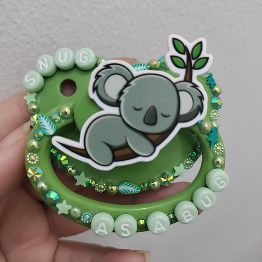 'Snug as a Bug' Sleepy Koala Paci