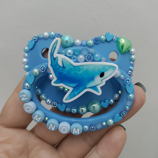 'Nom Nom' Shark Paci