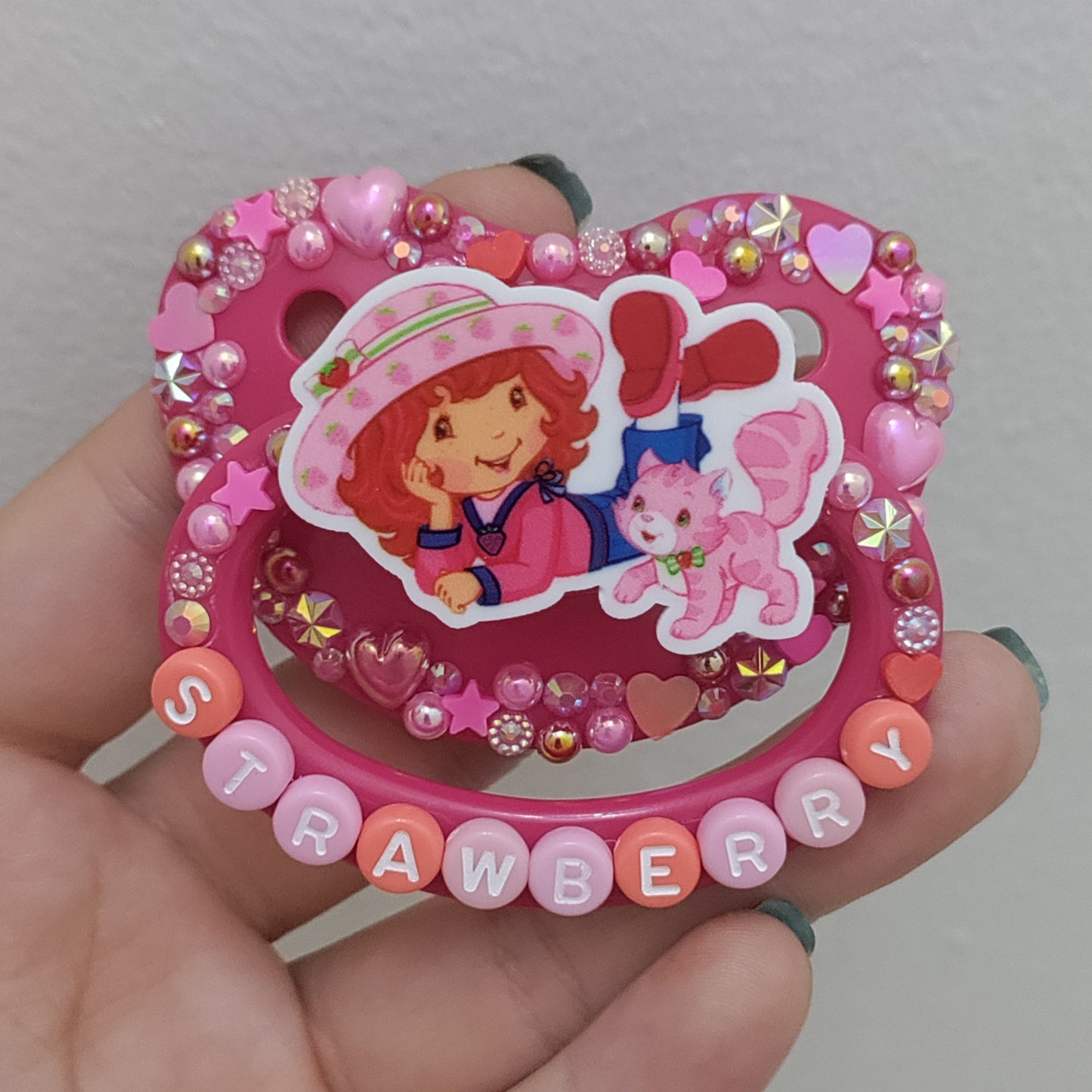 Strawberry Shortcake and Cat Paci